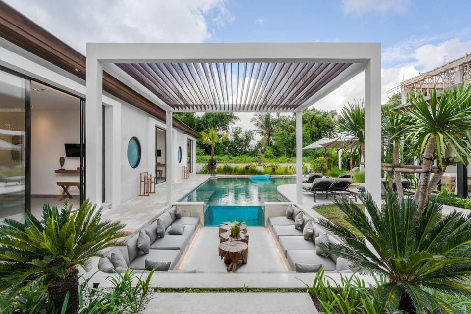 Property building, Seating area, Pool view, Swimming pool