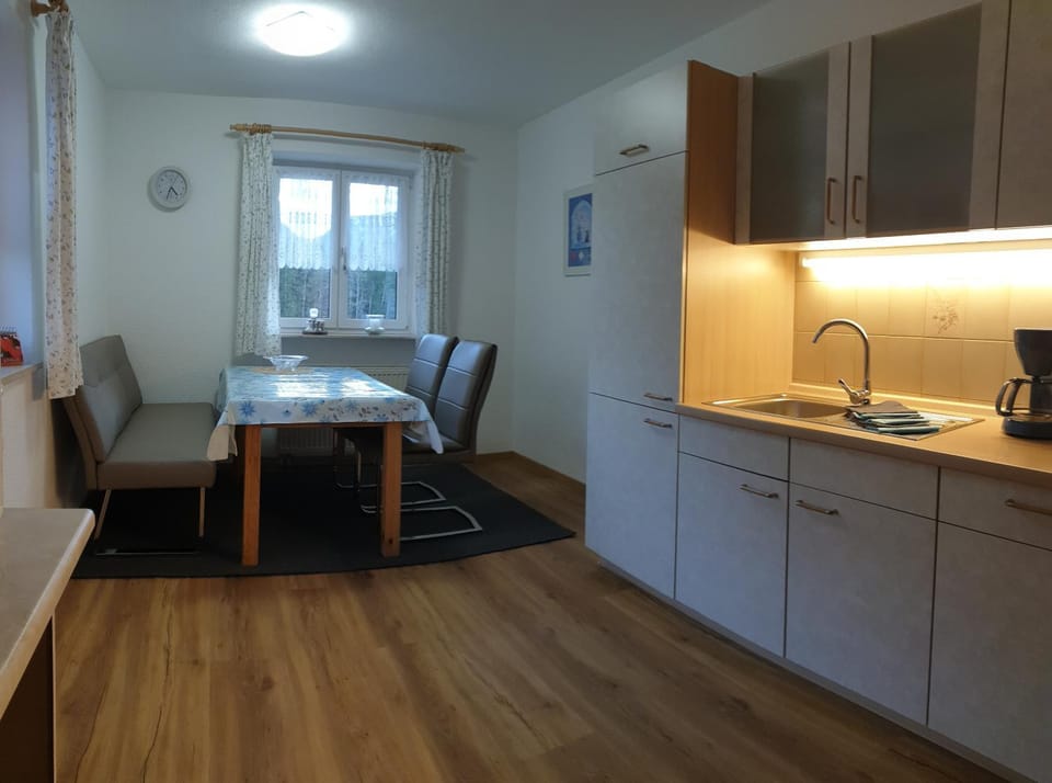 Kitchen or kitchenette, Dining area