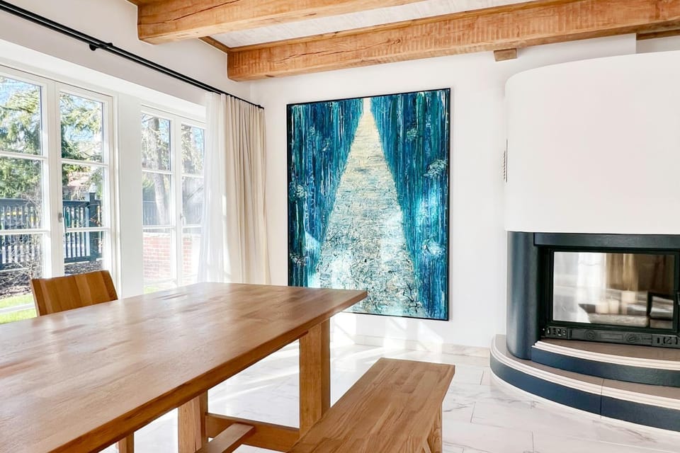 Living room, Seating area, Dining area
