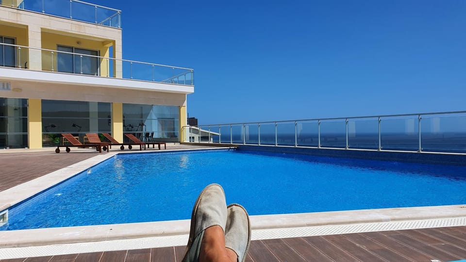 Patio, Sea view, Swimming pool