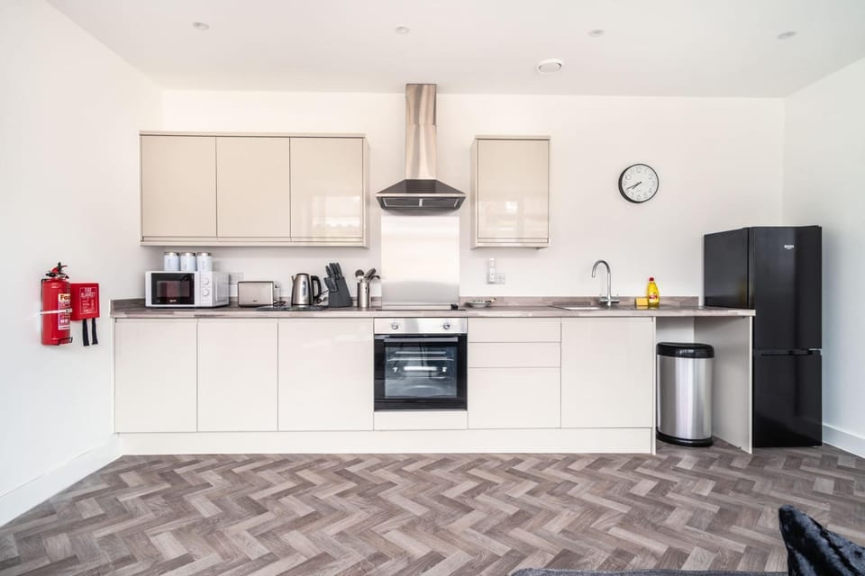 Modern 1 Bed Apartment in Central Wrexham Apartment in Wrexham