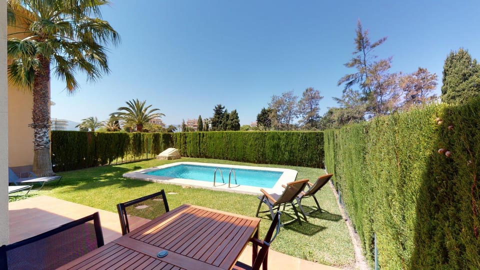 Patio, Garden, Garden view