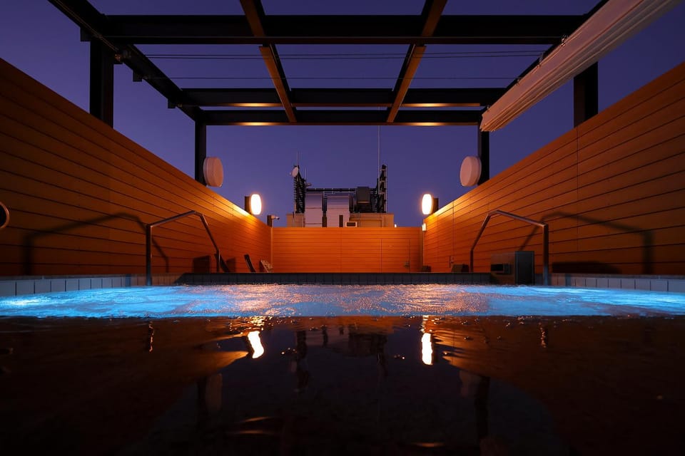 Night, Hot Tub, Open Air Bath