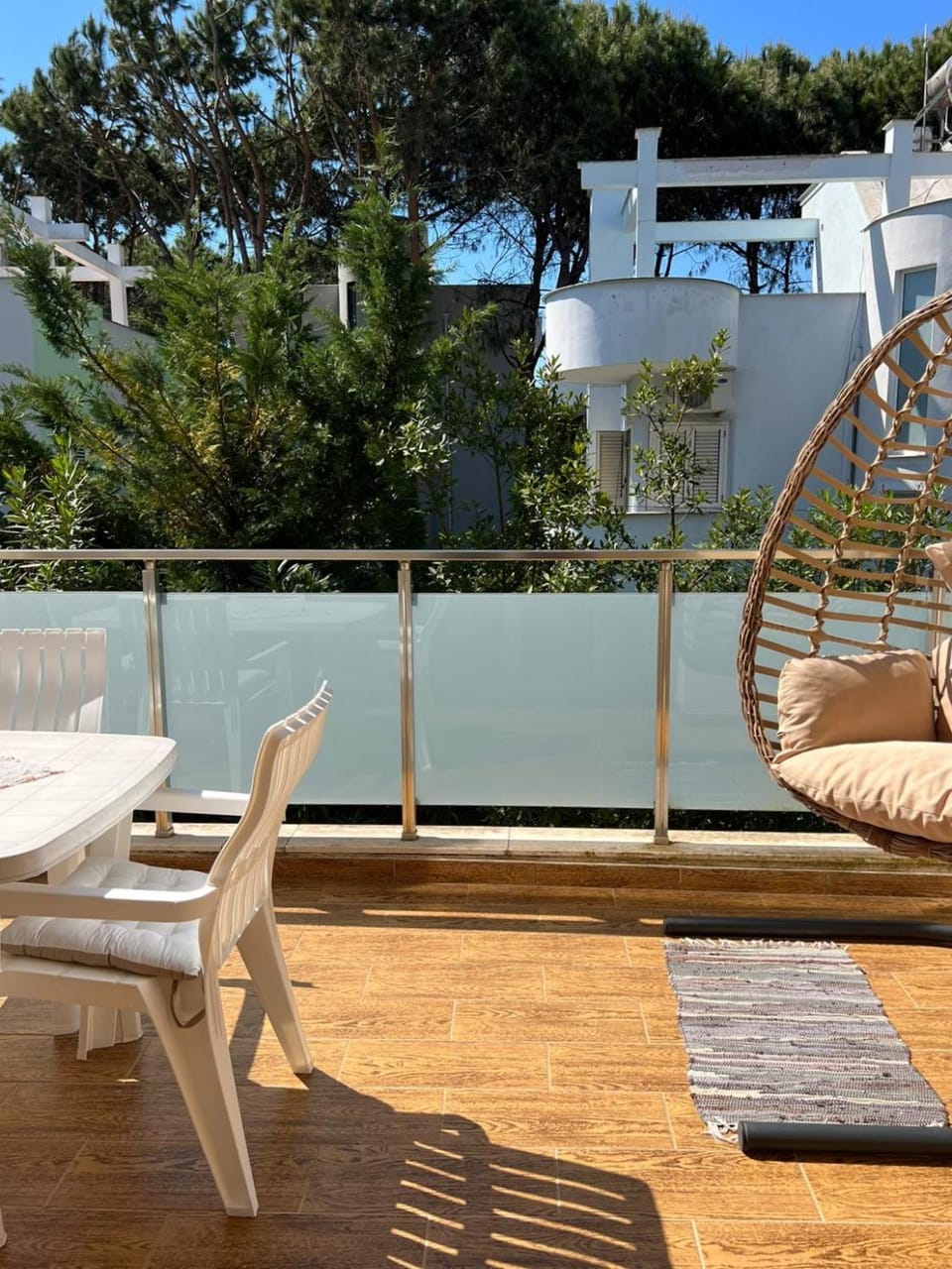 Patio, Day, Balcony/Terrace, Seating area, Garden view
