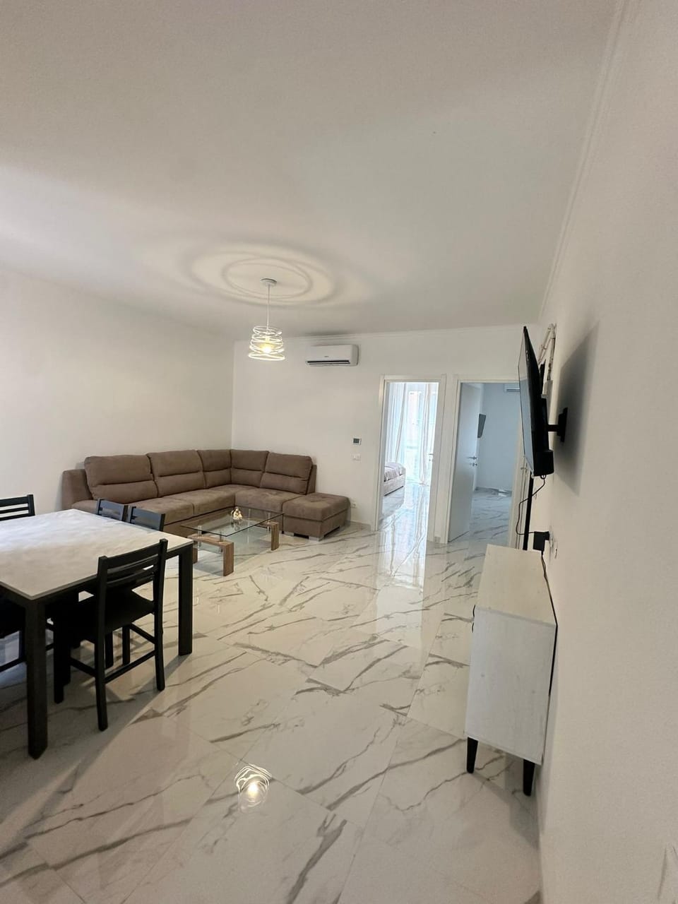 Living room, air conditioner