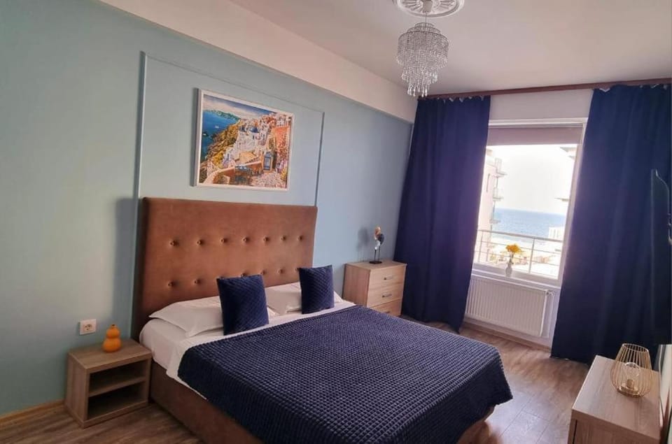 Bed, Beach, Bedroom, Sea view