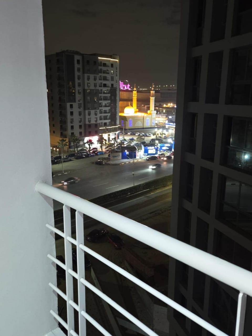 Night, View (from property/room), Balcony/Terrace, City view
