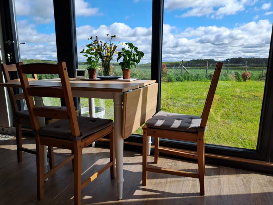 View (from property/room), Living room, Dining area, Garden view