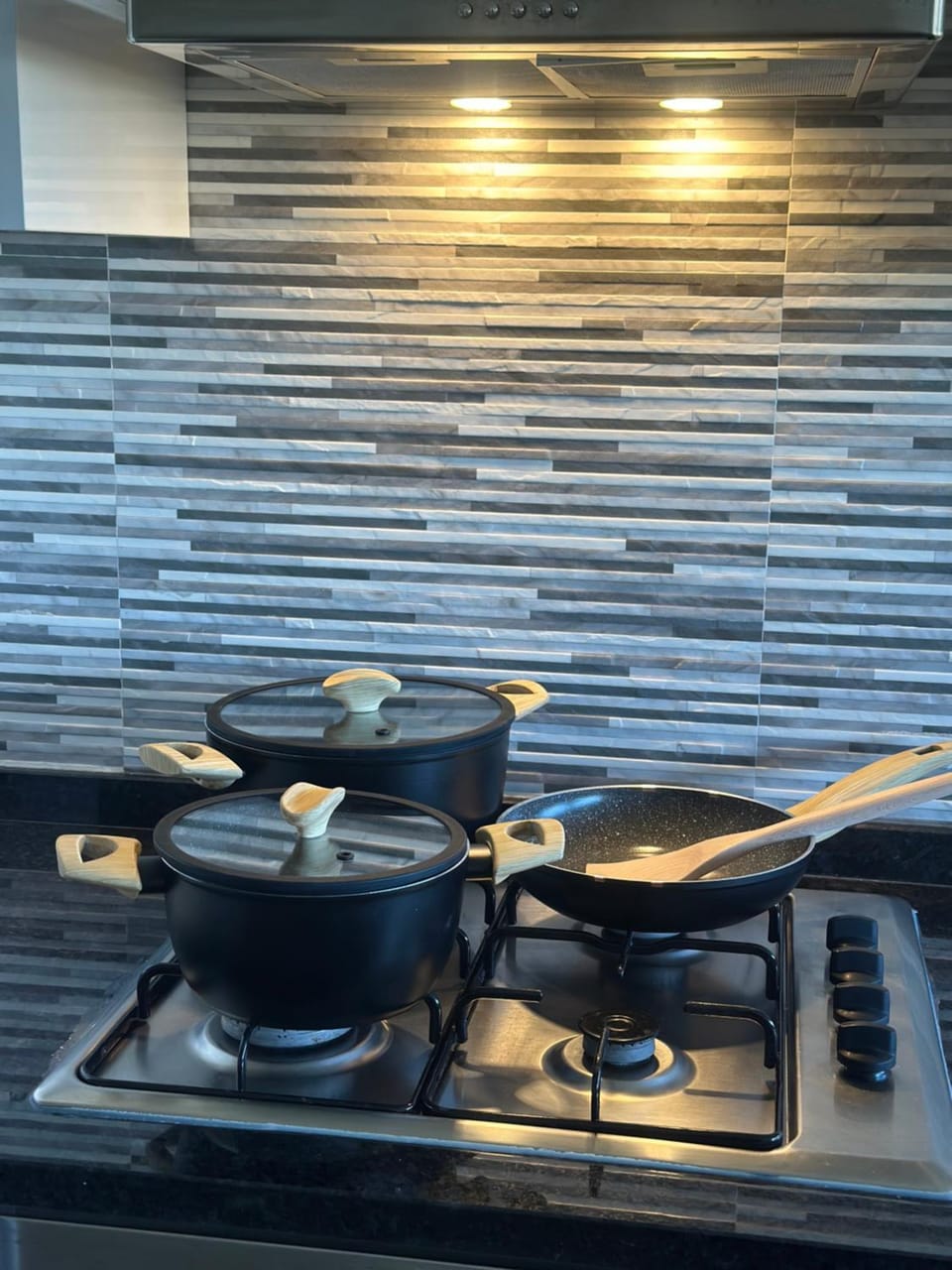 Kitchen or kitchenette, oven, stove, stove
