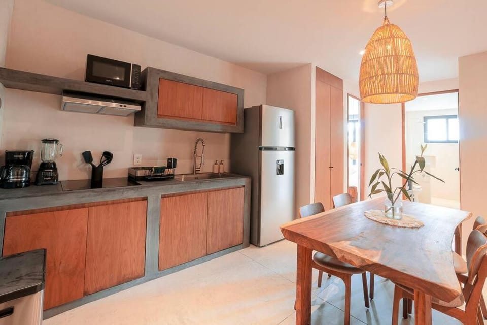 Amazing and central new condo 2 bedroom La Veleta Apartment in Tulum
