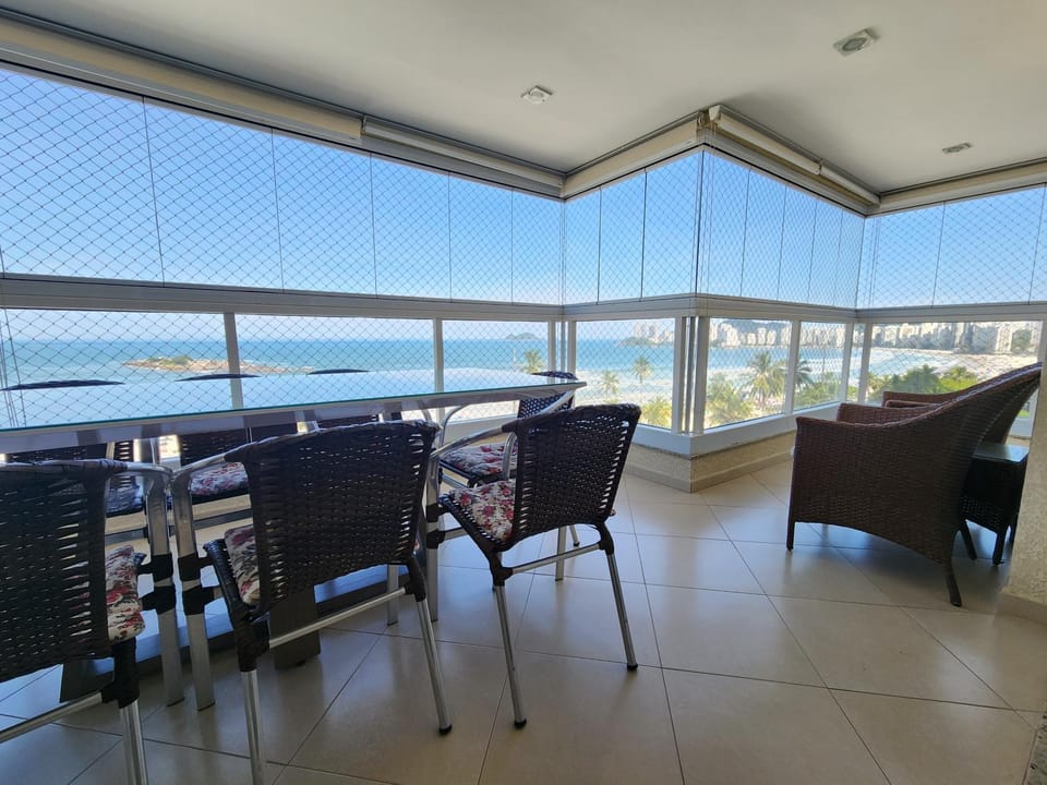 View (from property/room), Balcony/Terrace, Seating area, Sea view
