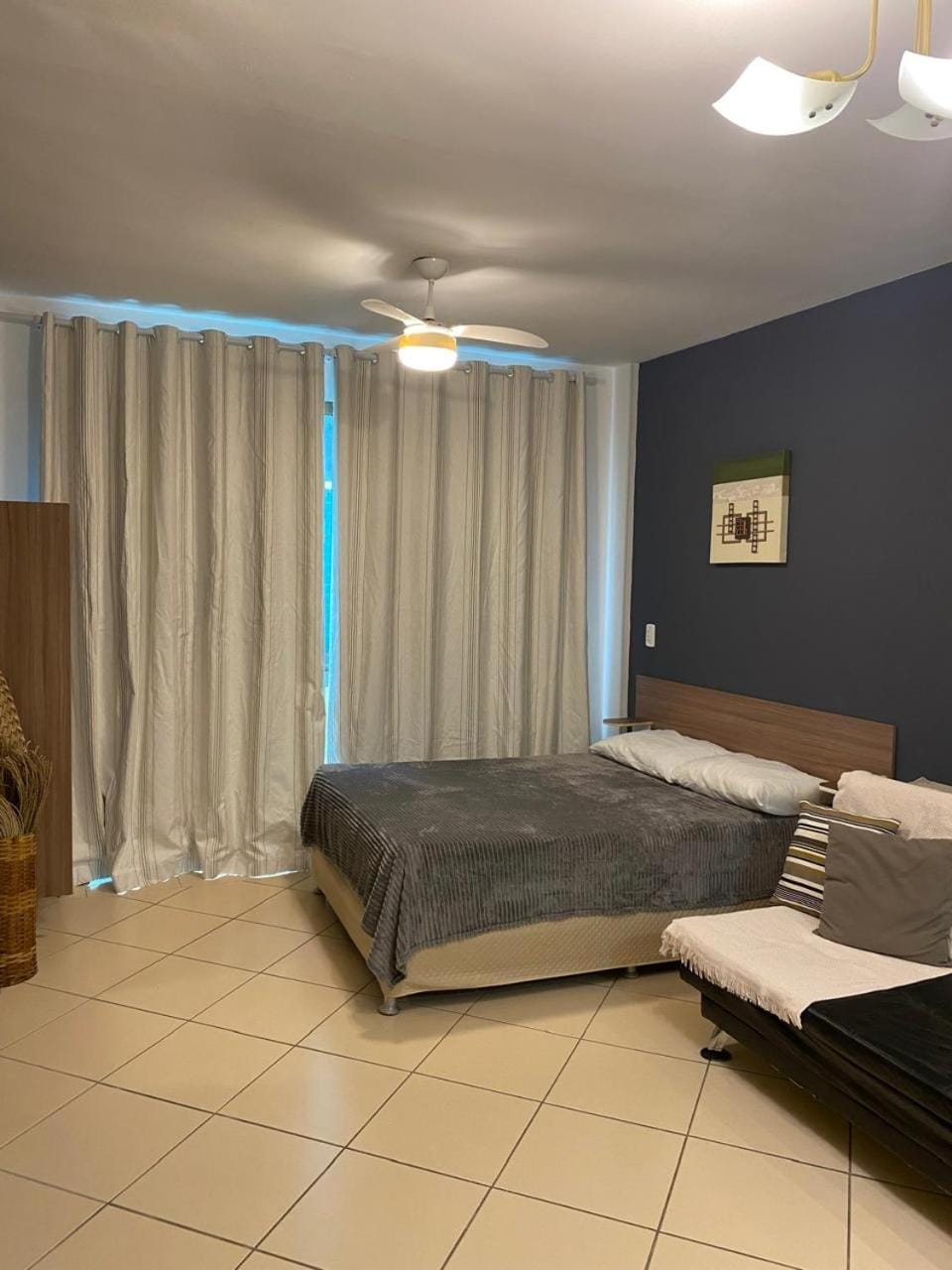 Bed, Living room, Photo of the whole room, Bedroom