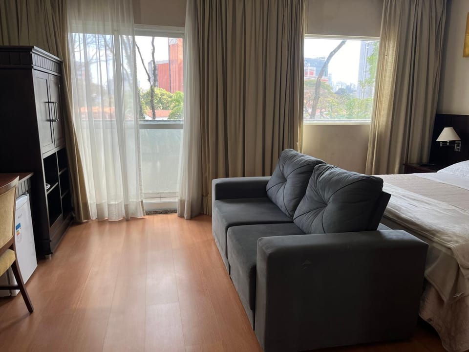 Flat próximo ao Expo transamérica Nações Unidas Apartment in Sao Paulo City