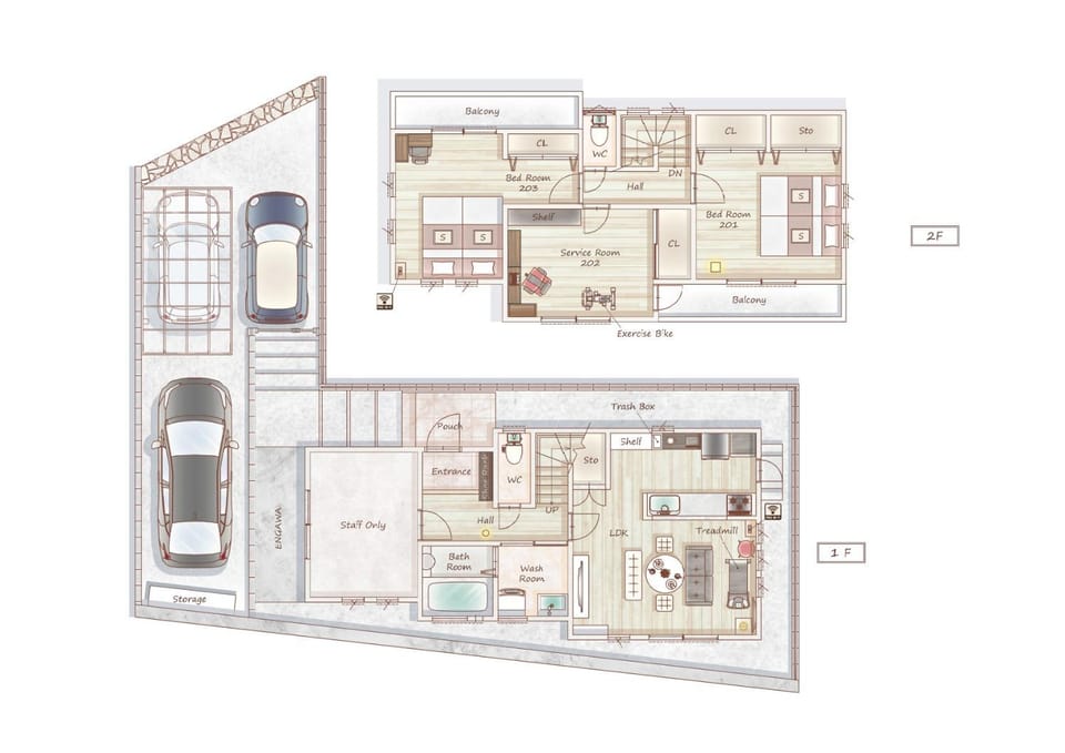 Area and facilities