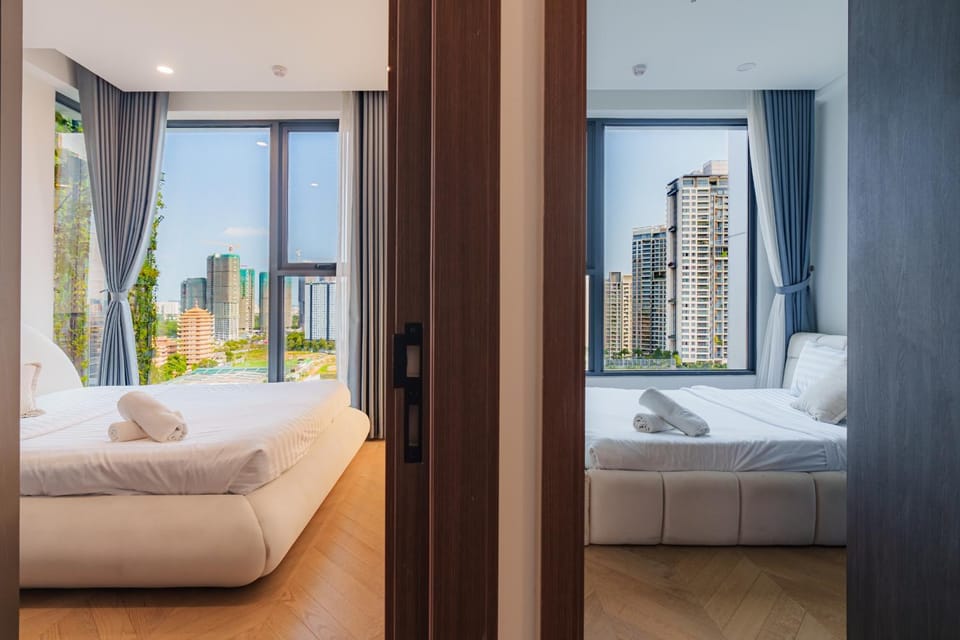 2 bedroom City View Minimal Apartment Apartment in Ho Chi Minh City