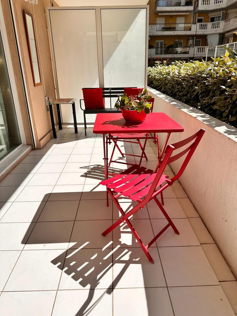 Patio, Day, Balcony/Terrace, Balcony/Terrace, Living room, Seating area