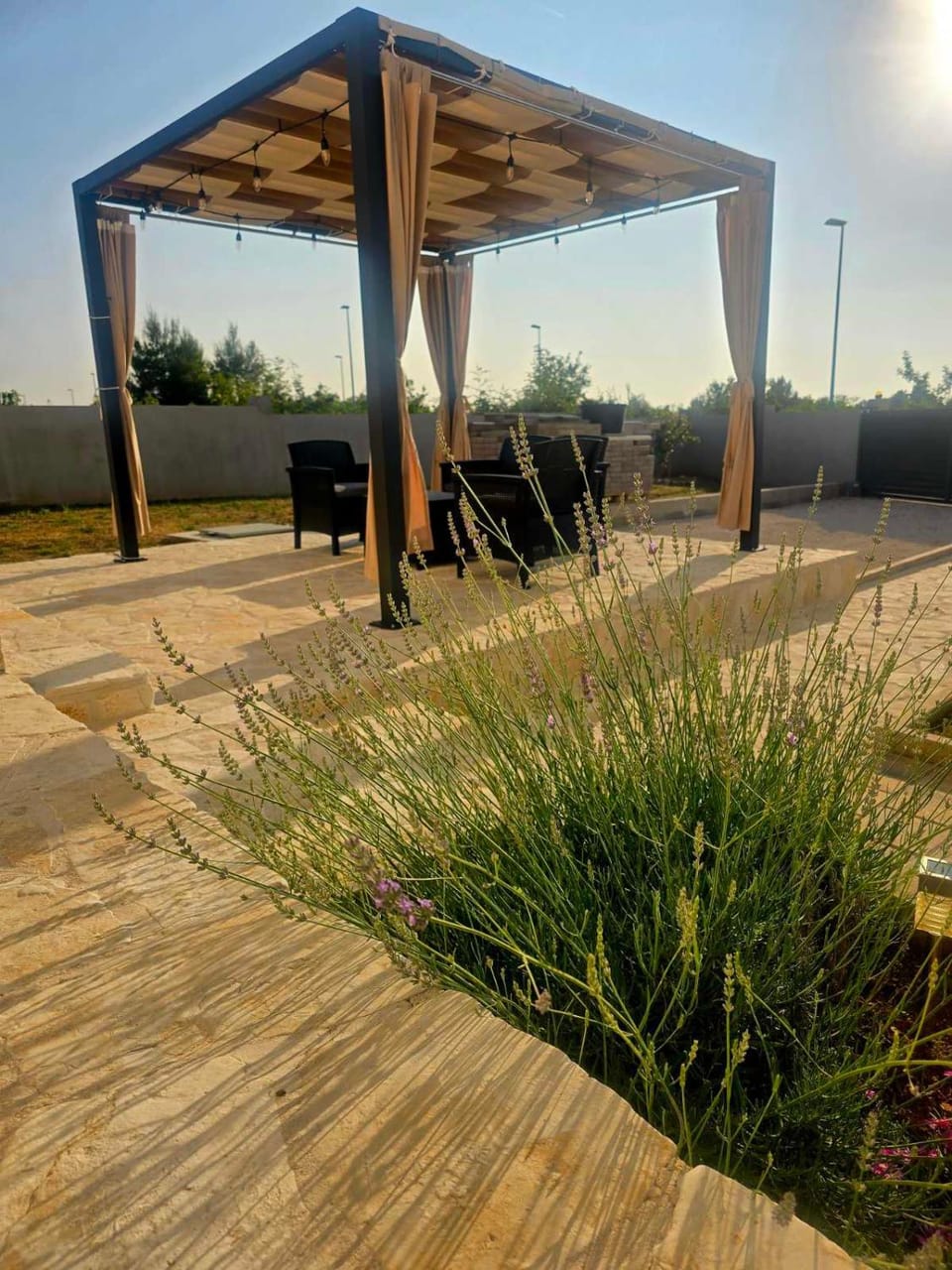 Property building, Garden
