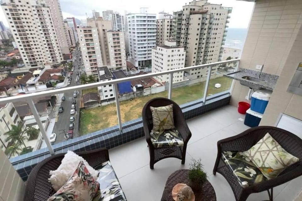 Apto na Praia Grande Vista Mar Apartment in State of São Paulo