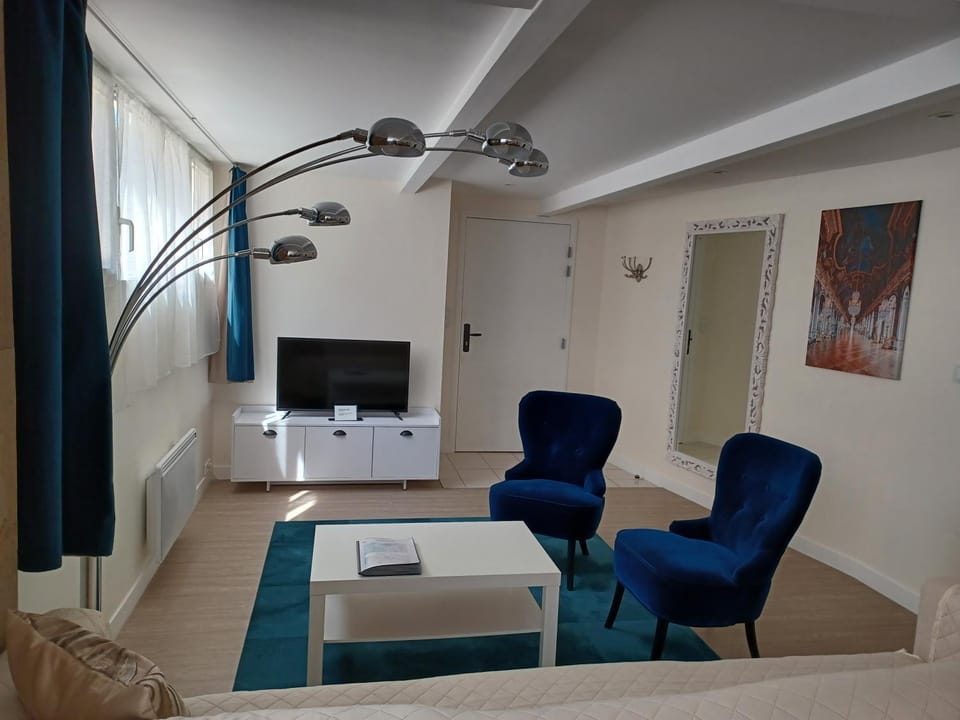 Plain-pied 80 m2 dans maison, parking privé gratuit, gare directe Paris Apartment in Versailles
