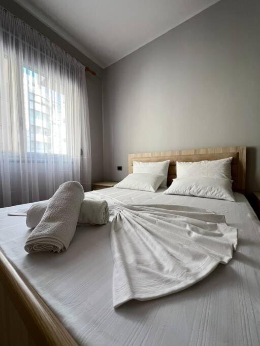 Sleek Cityscape Apartment in Vlorë