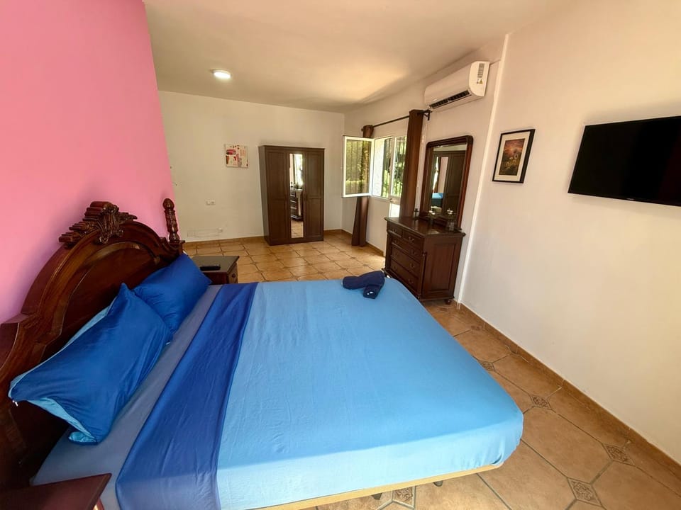 Bed, TV and multimedia, Photo of the whole room, Bedroom