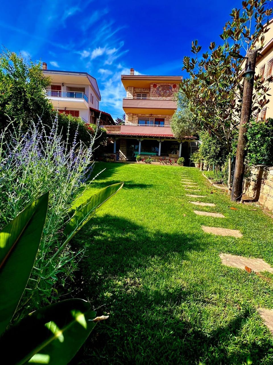Property building, Garden
