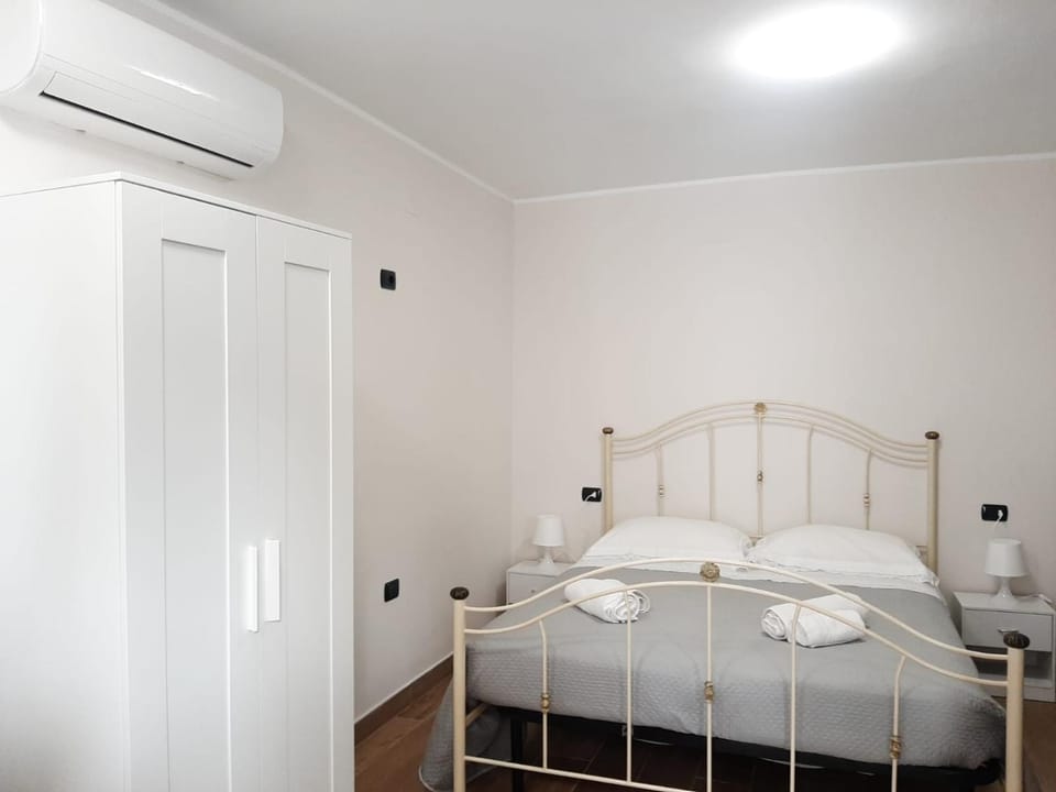 Bed, locker, air conditioner