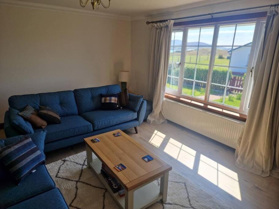 Coastal home in Luskentyre House in Scotland