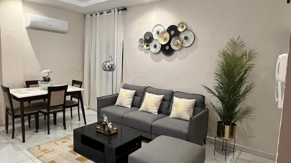 Living room, Seating area, Dining area, air conditioner