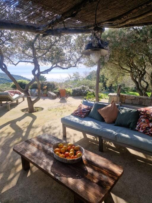 Patio, Garden view, Sea view