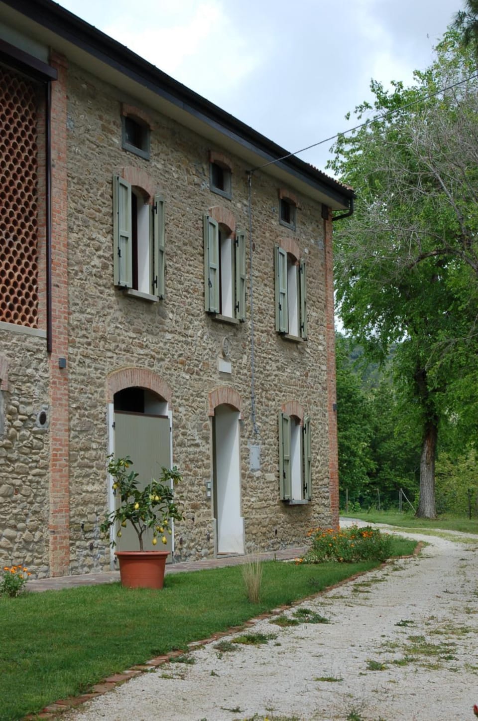 Property building, Garden, Garden view