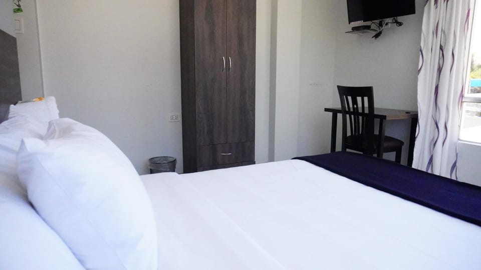 Bed, TV and multimedia, Photo of the whole room, Bedroom