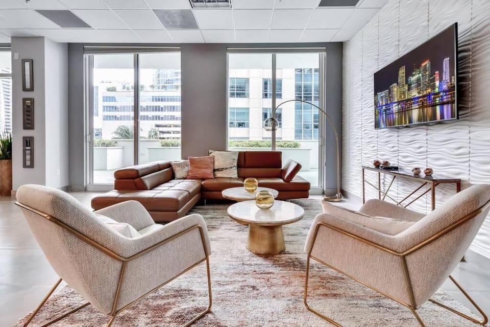 Lovely Studio in brickell -2 beds and Free parking Apartment in Brickell