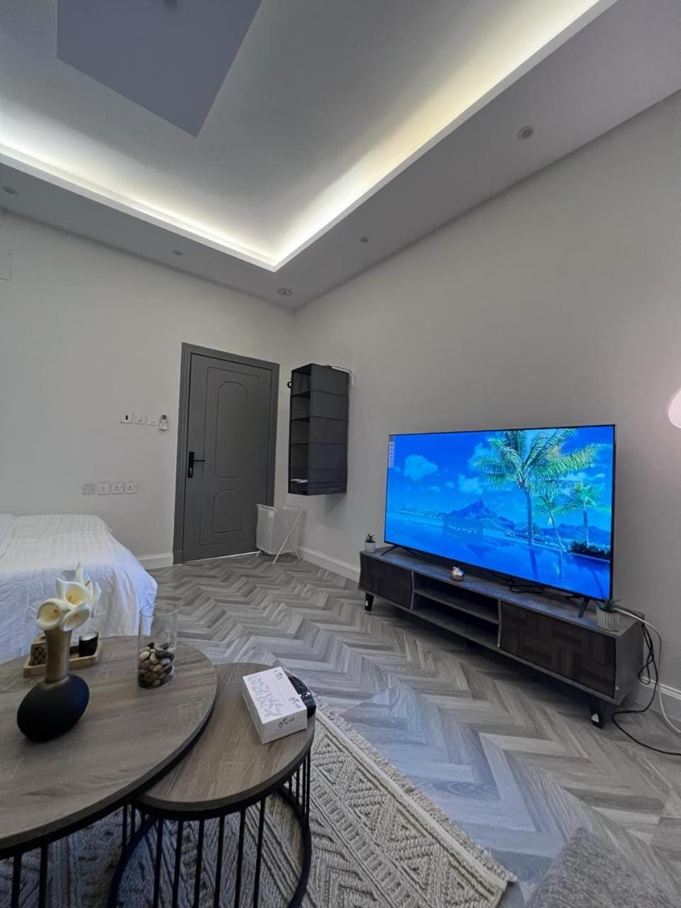 شقة استديو انيق وهادئ بدخول ذكي في حي القيروان Apartment in Riyadh