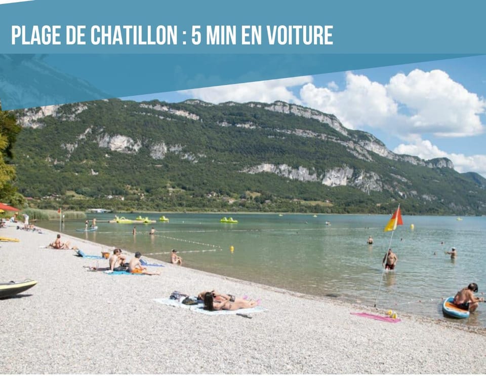 Villa Magnifica - 5 min de la plage de Chatillon et du Lac de Bourget Villa in Haute-Savoie