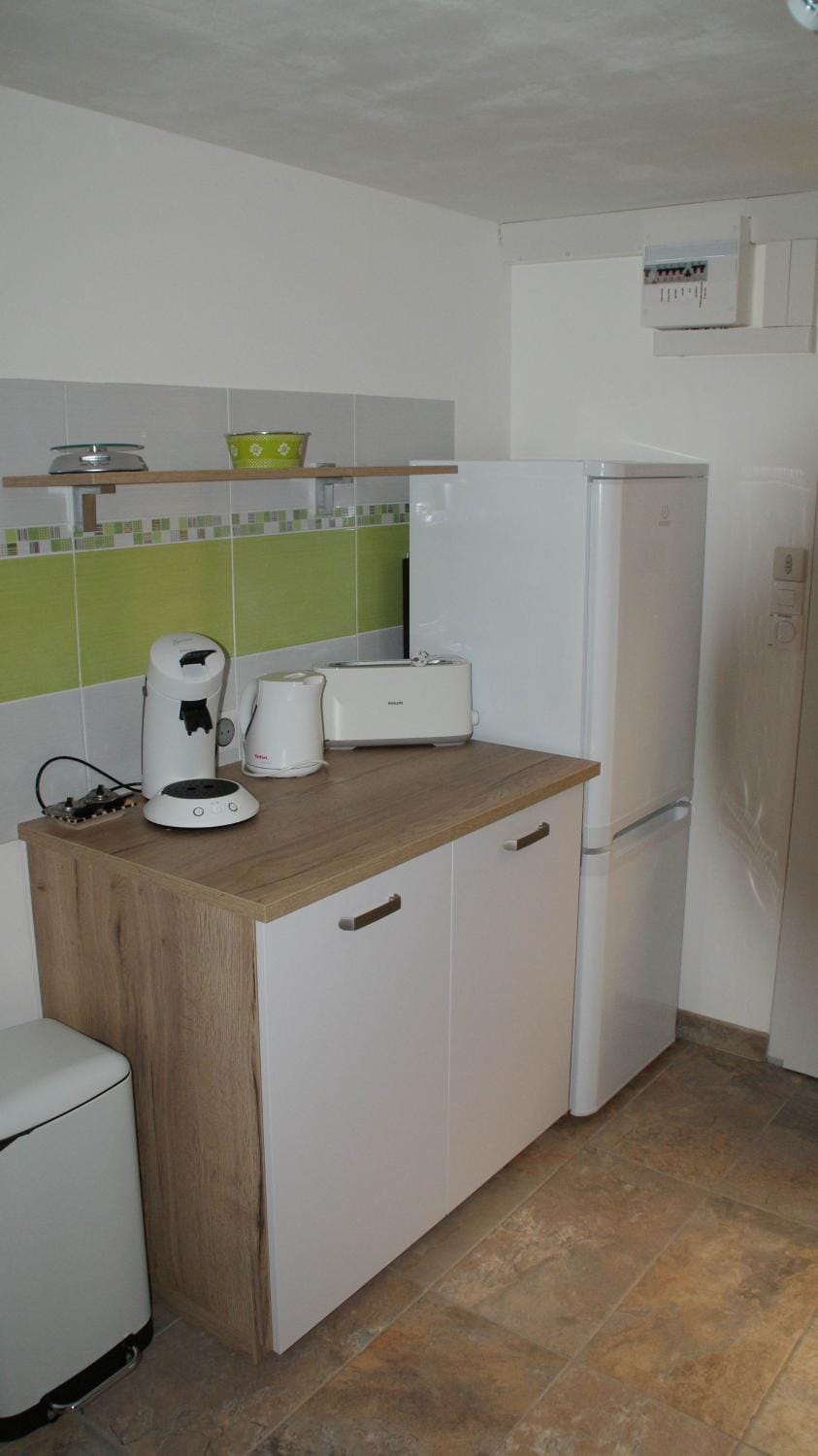 Coffee/tea facilities, Kitchen or kitchenette, toaster
