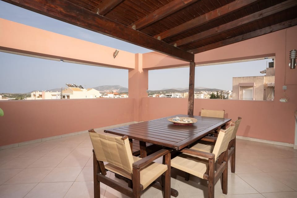 Balcony/Terrace, Dining area, City view
