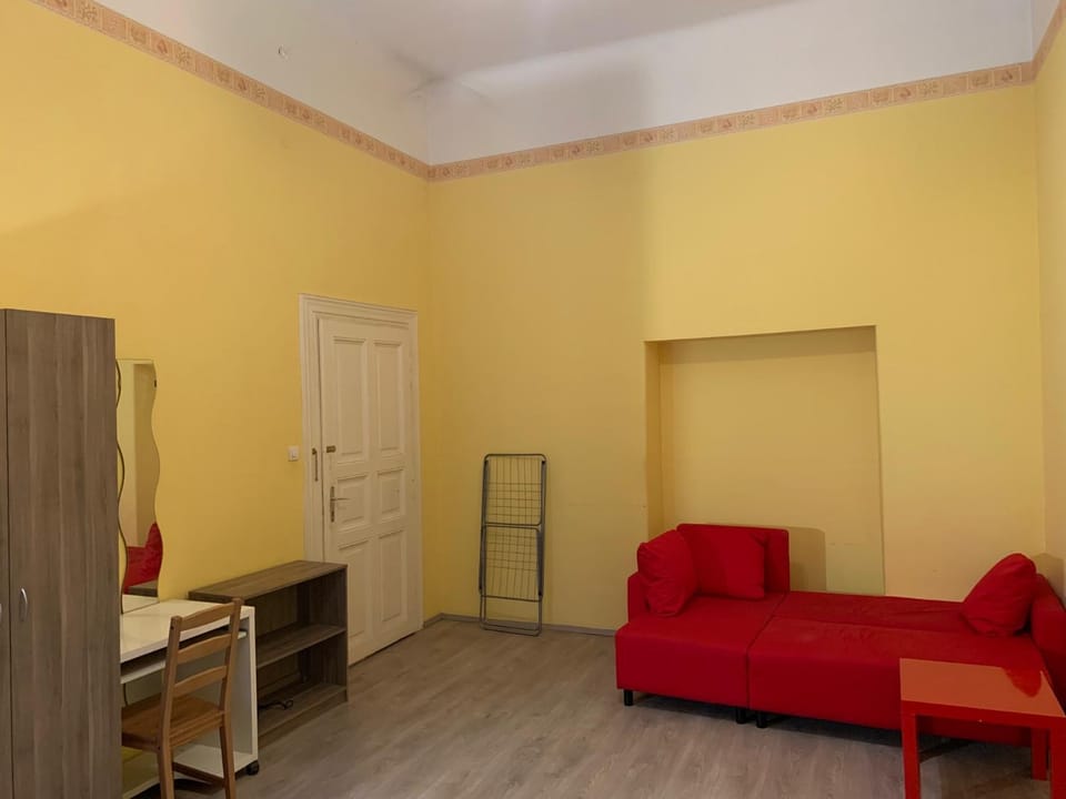 Bed, Seating area, Bedroom, hair dresser, dryer