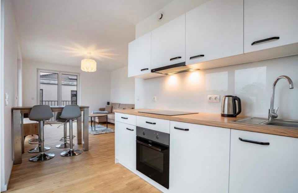 Modernes und wunderschönes Loft mit Terrasse und Stadtblick in Greifswald Apartment in Greifswald