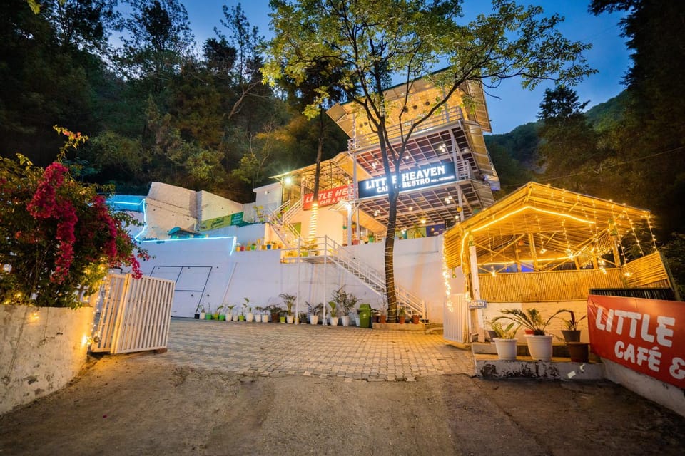 Property building, Night, Street view