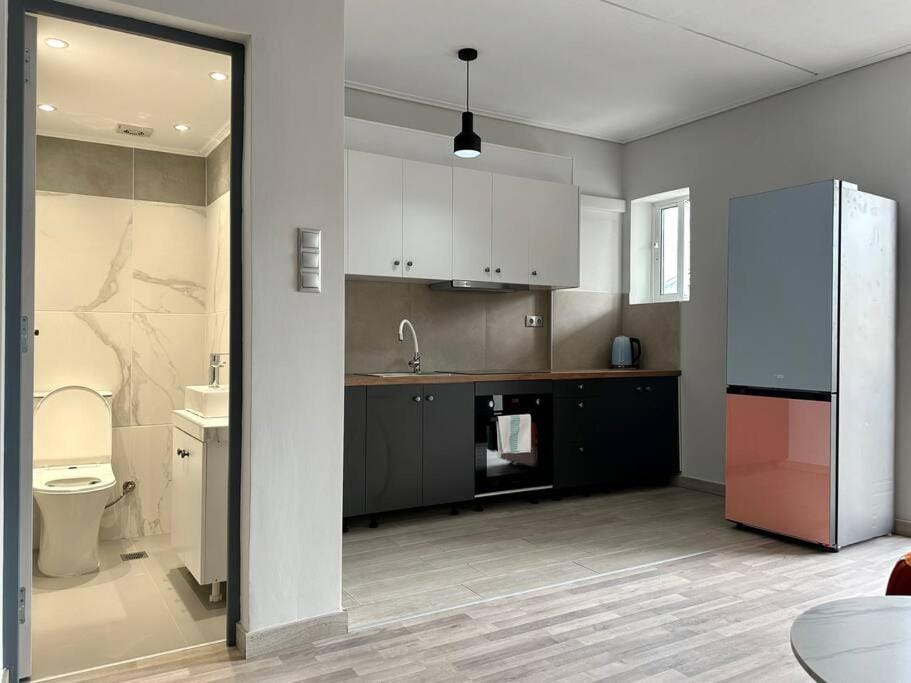 D150 Orange & New Life - Cloud9 in the city Apartment in Athens