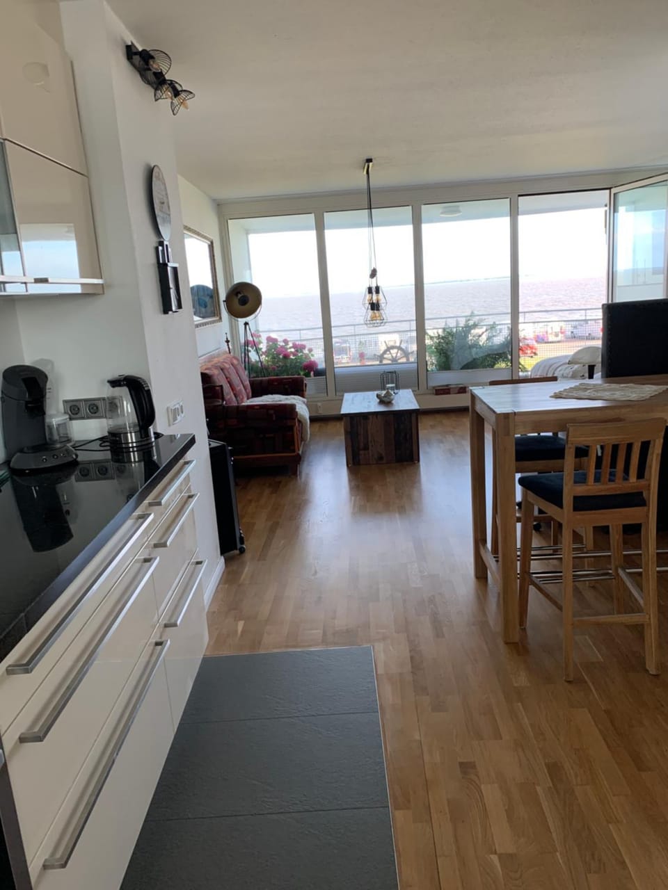 Romantik am Meer - Studio mit Loggia - Direktzugang zum Meer Apartment in Wilhelmshaven