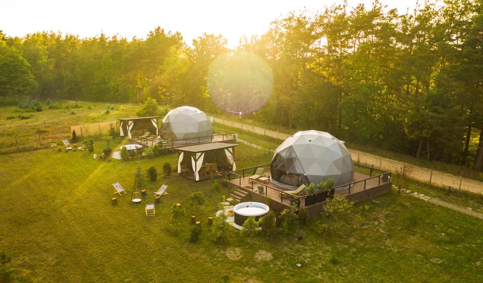 Sëtnowa Glamping Luxury tent in Pomeranian Voivodeship