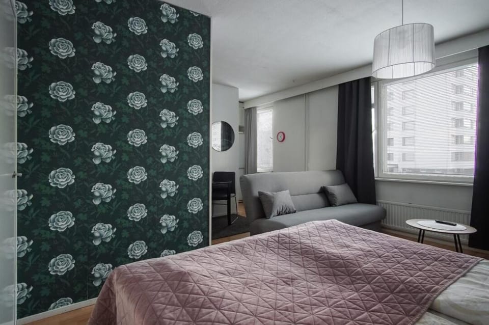 Railway&bus station studio Apartment in Finland