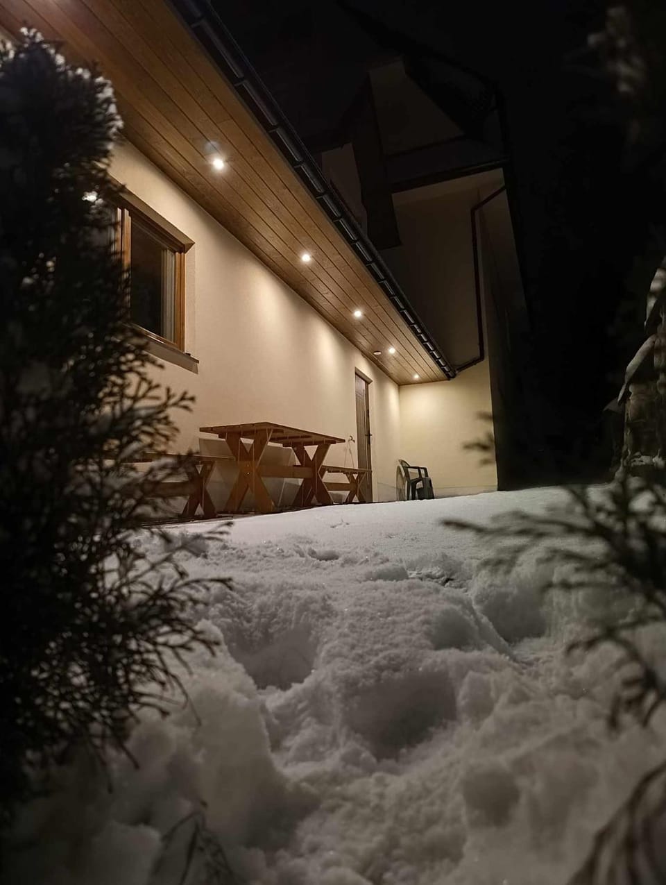 Property building, Winter