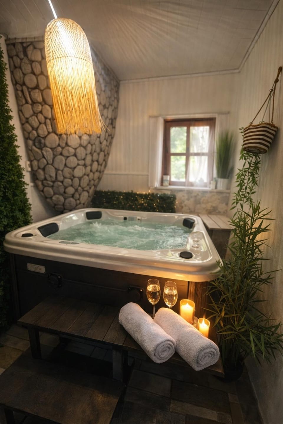 Hot Tub, Spa and wellness centre/facilities