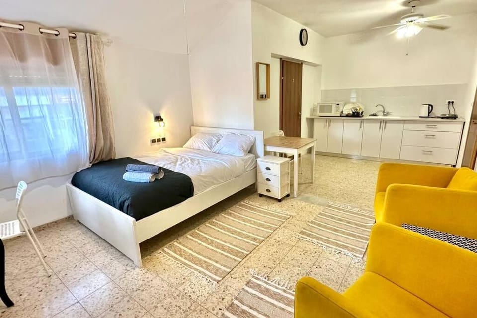Studio in the center with BBQ Patio and parking Apartment in North District