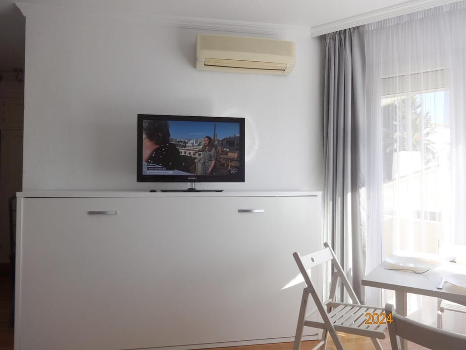 Communal lounge/ TV room, TV and multimedia, Dining area, air conditioner