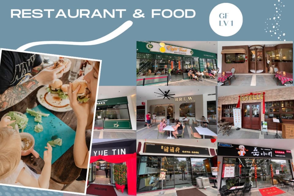 Property building, Restaurant/places to eat