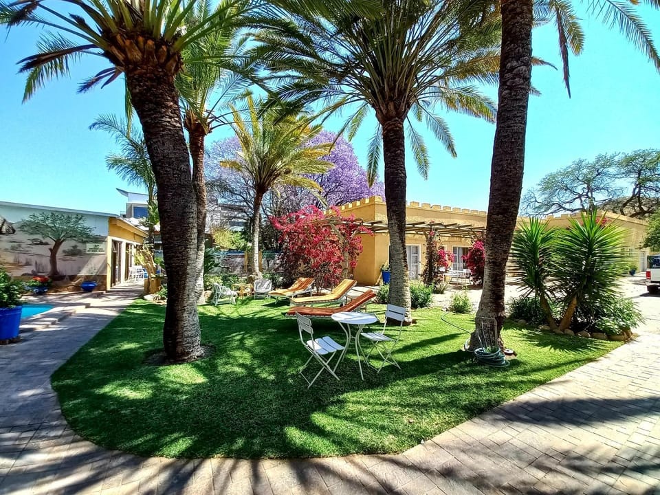 Property building, Garden, Garden view